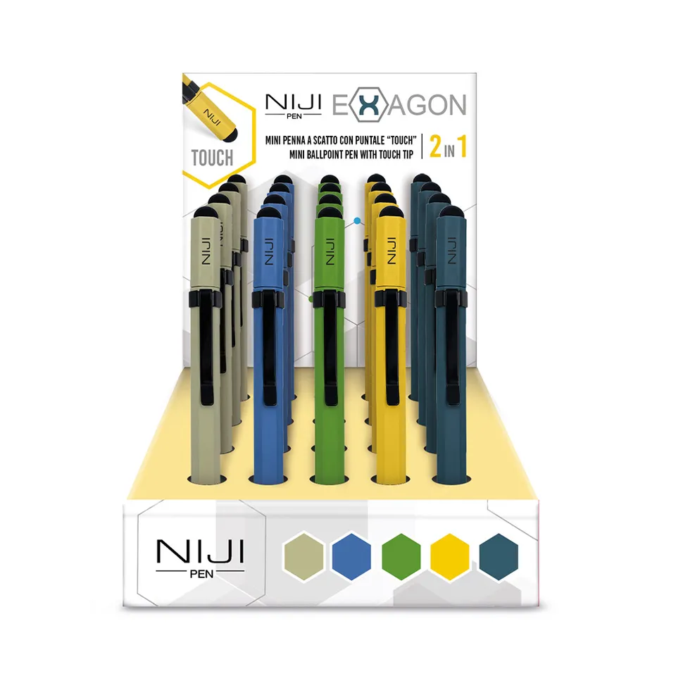 lebez-exagon-penna-sfera-touch-fusto-esagonale-twist image 1