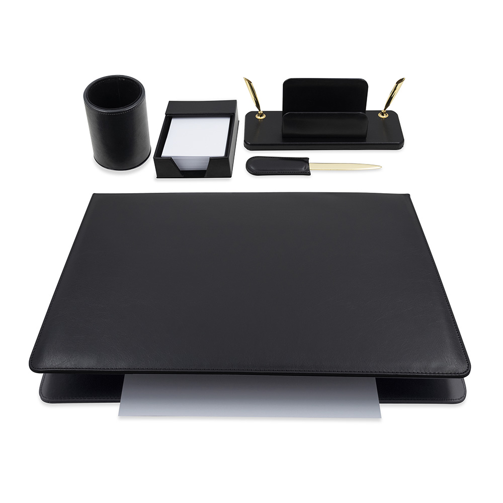 lebez-lord-desk-set-scrivania-eco-pelle-5-pezzi image 2