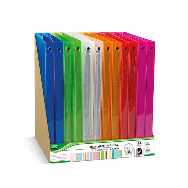 lebez-raccoglitore-trasparente-4-anelli-15-mm image 1