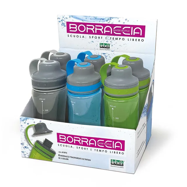 lebez-borraccia-in-tritan-trasparente-3-colori-assortiti image 1