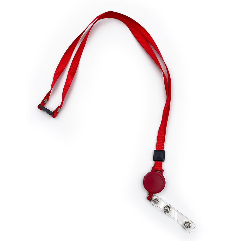 lebez-lanyard-portabadge-44-cm-con-clip-di-sicurezza image 1
