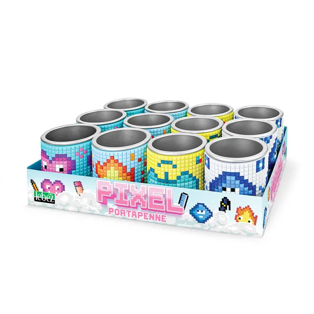 lebez-pixel-portapenne-in-gomma-3d-4-design image 1