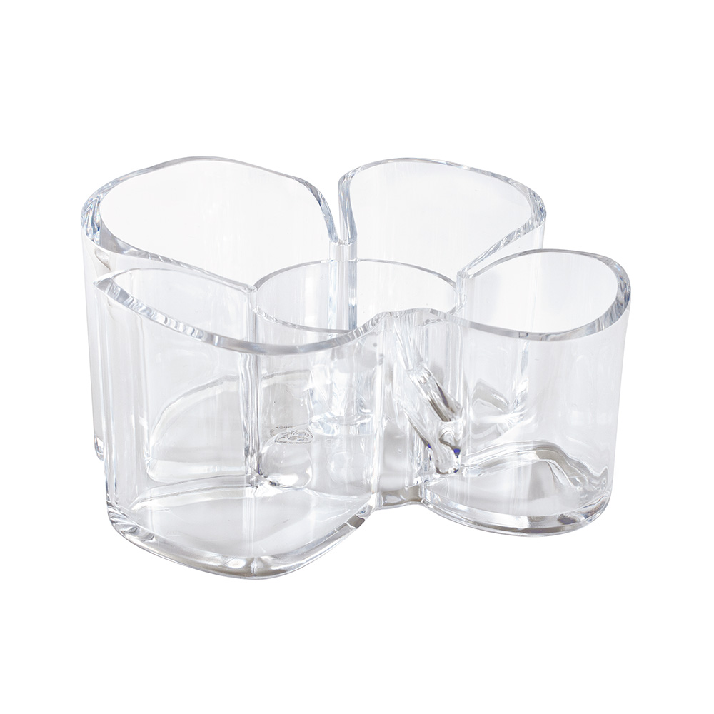 lebez-organizer-da-scrivania-in-acrilico-5-scomparti-15-5x8-cm image 1