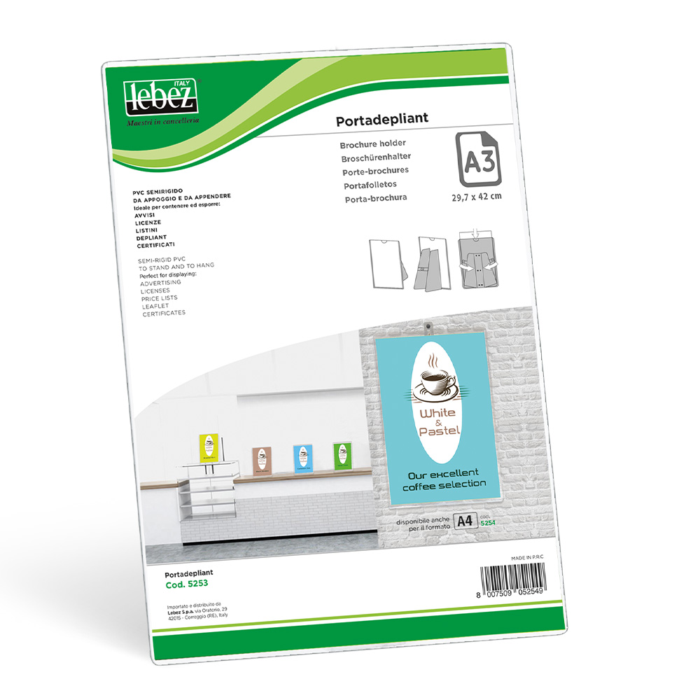 lebez-porta-depliant-a4-in-pvc-semirigido-da-parete-tavolo image 3