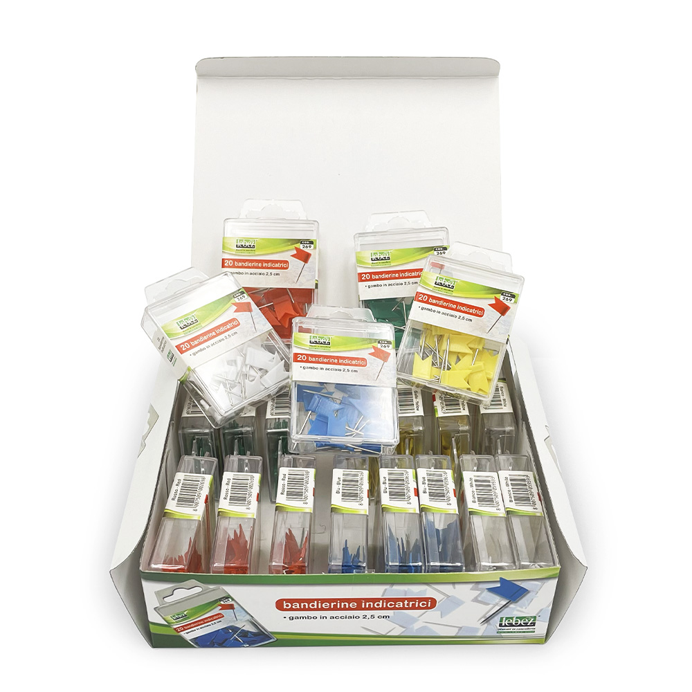 lebez-flag-pins-a-bandierina-2-5-cm-box-20-pezzi image 1