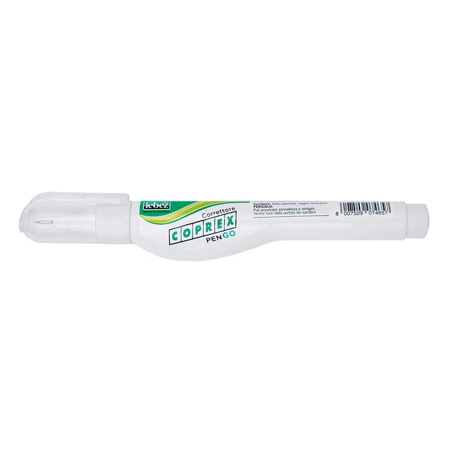 coprex-penna-correttore-a-liquido-10-ml-con-punta-in-metallo-lebez image 1
