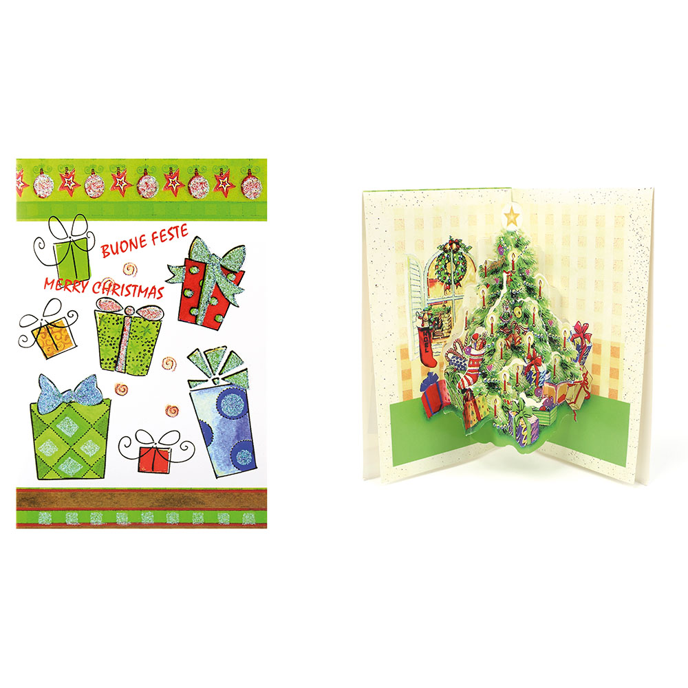lebez-biglietto-natale-pop-up-glitterato-con-busta image 2