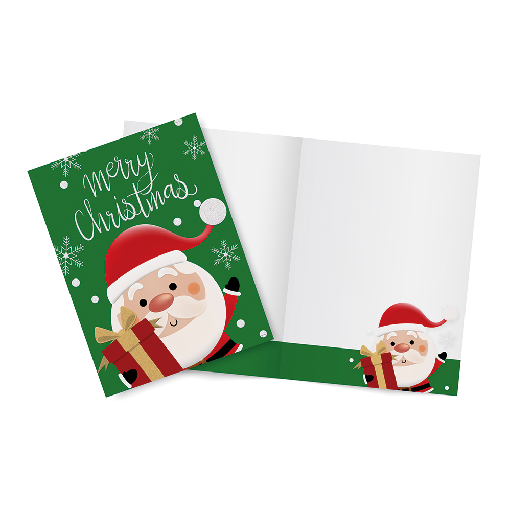 lebez-espositore-biglietti-natale-glitterati-con-busta-60-pezzi image 3