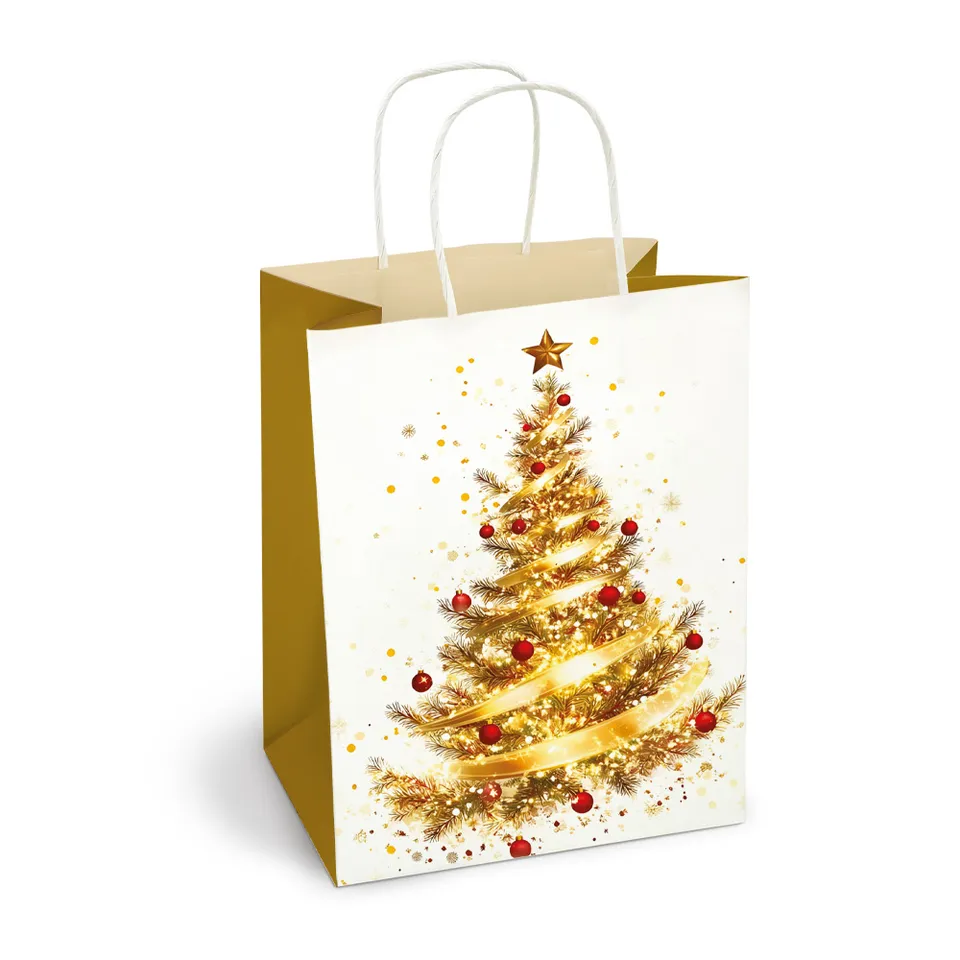 lebez-shopper-golden-tree-in-carta-33x45-7x10-2-cm image 1