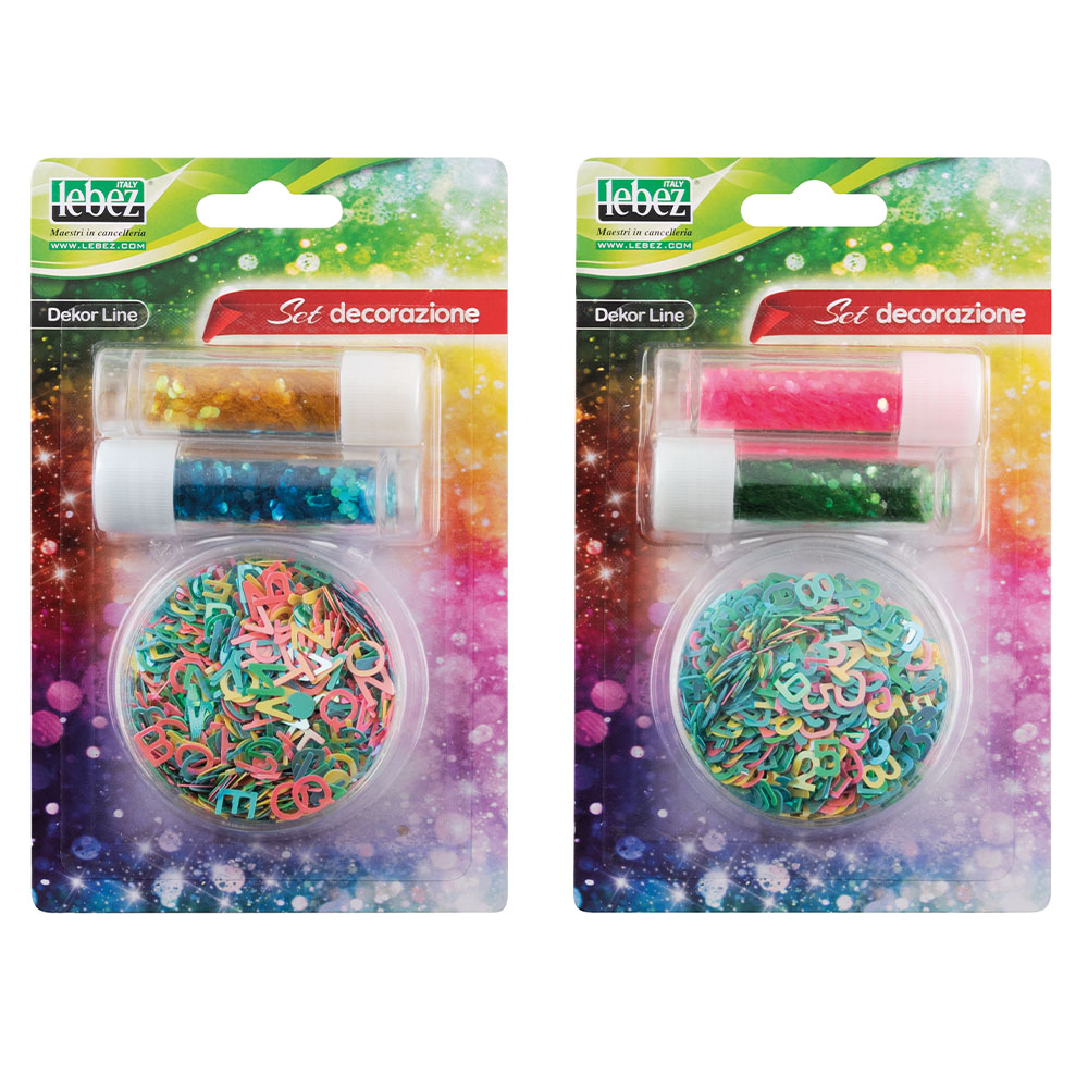 glitter-set-lebez-2-tubetti-3g-box-decorazioni-10g image 2