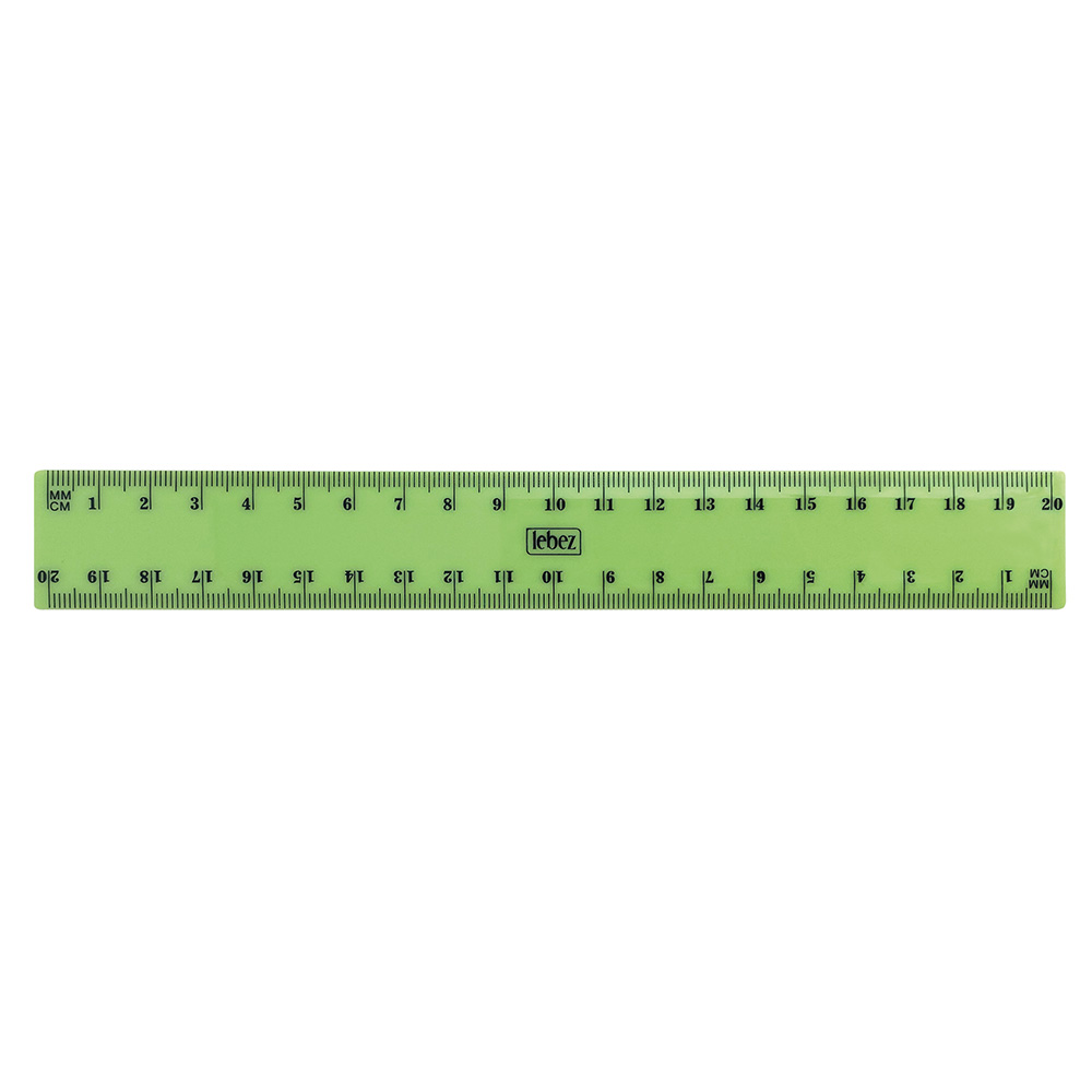 lebez-righello-20-cm-pastel-righello-in-plastica image 1