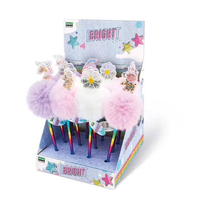 lebez-penna-bright-con-pom-pom-e-paillettes-top-decorato image 1