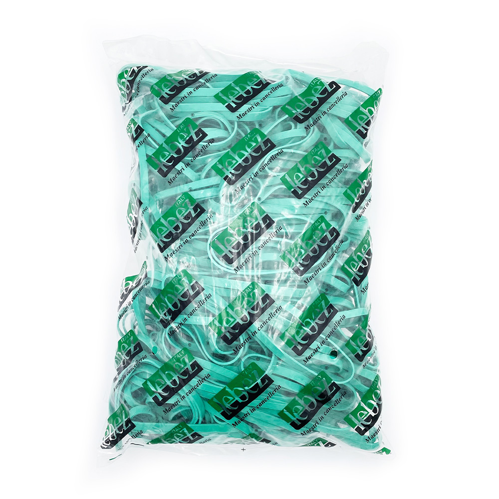 lebez-elastici-verdi-in-gomma-naturale-60-8x150-mm-confezione-1-kg image 3
