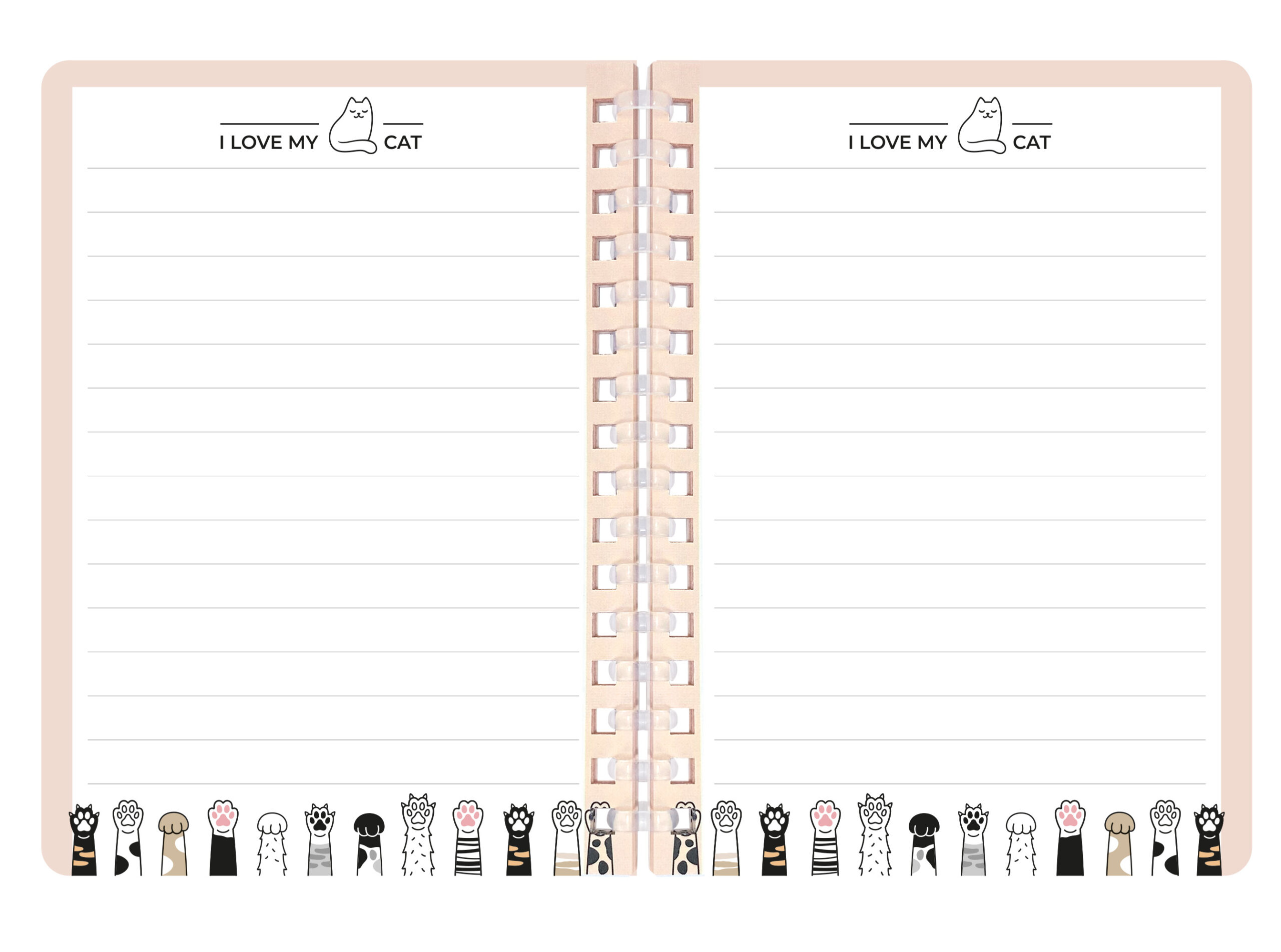 set-block-notes-memostick-lebez-i-love-my-pet-10x14-5-cm image 3