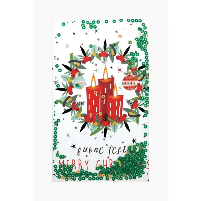 lebez-biglietto-natale-con-paillettes-e-busta image 1