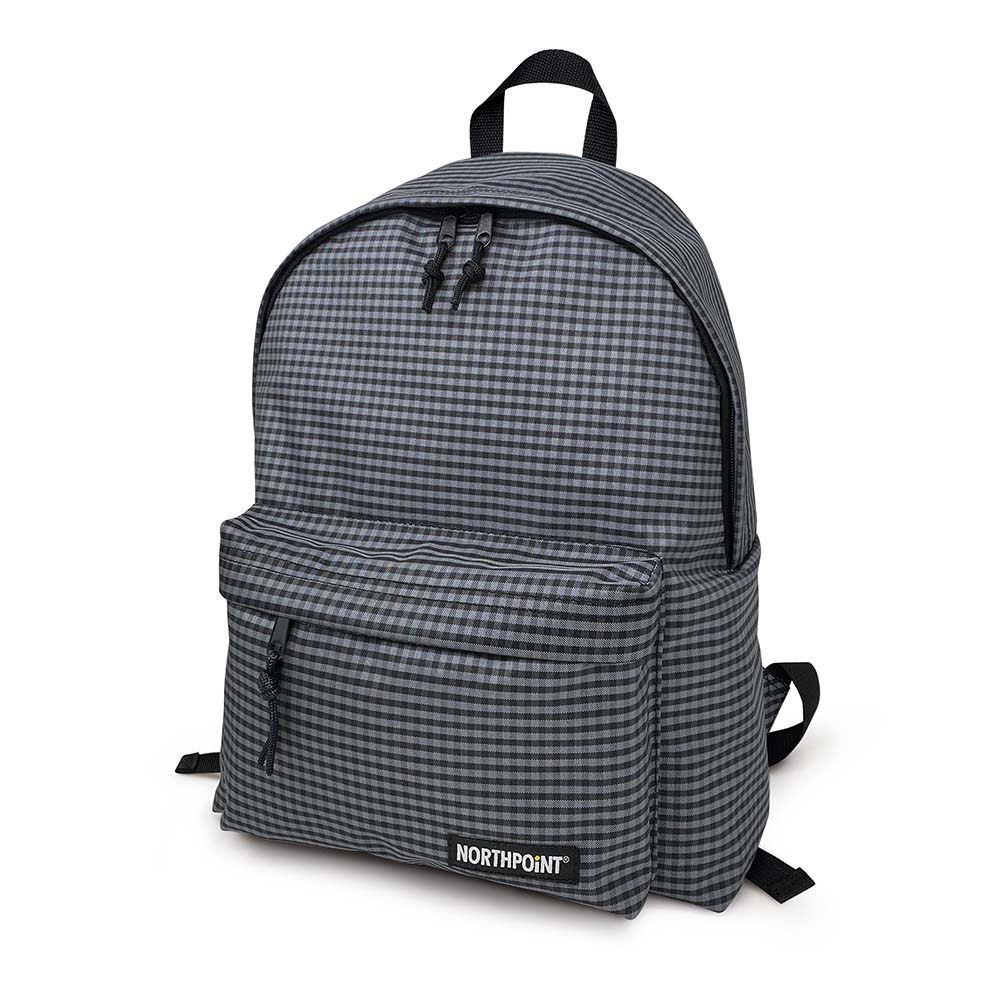 lebez-northpoint-zaino-scuola-basic-squares-2-scomparti-30x40x15-cm-nero image 6