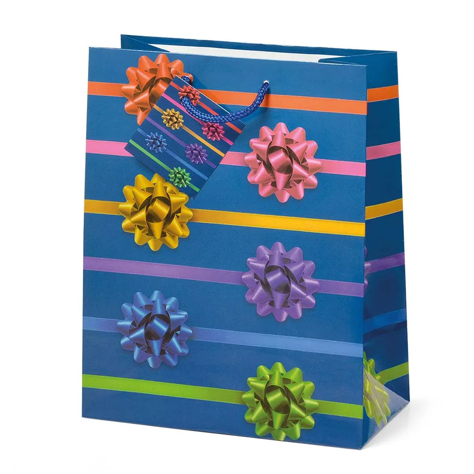 lebez-rosettes-gift-bag-shopper-regalo-26-x-32-5-x-12-7-cm image 1