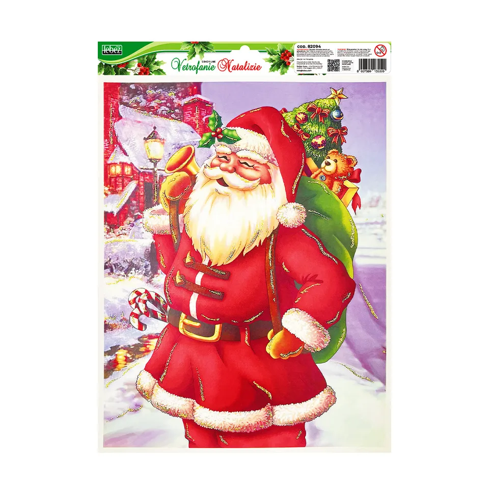 lebez-colorful-christmas-stickers-natalizi-per-vetri-glitter image 1