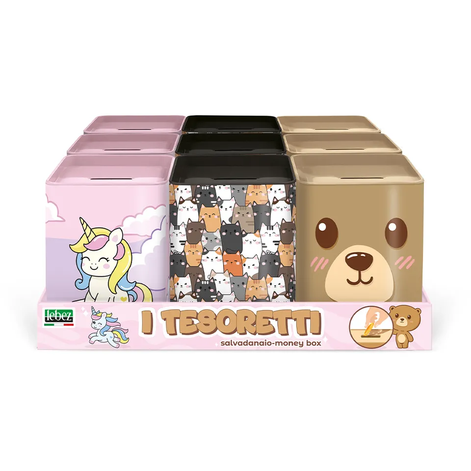 lebez-i-tesoretti-money-box-in-latta-7-5x11x7-5-cm-3-design image 1