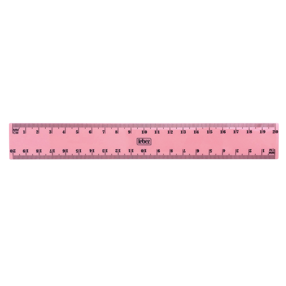 lebez-righello-20-cm-pastel-righello-in-plastica image 2