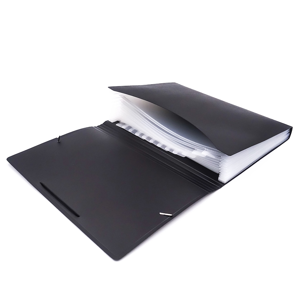 lebez-document-holder-file-pp-13-scomparti-33-5x24-cm-con-linguette image 4