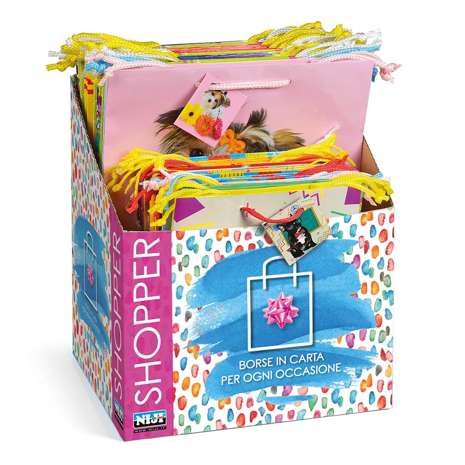 lebez-little-friends-espositore-shopper-80-pz-6-fantasie-2-formati image 1