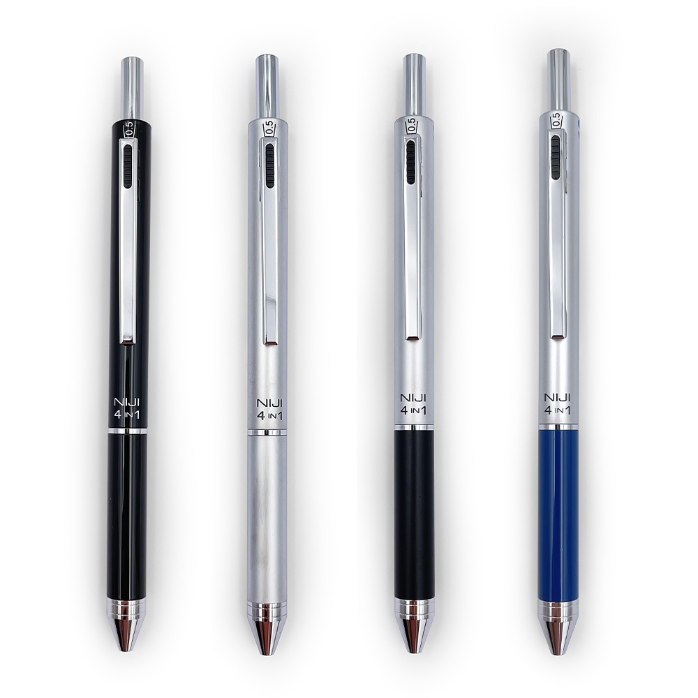 niji-pen-quad-point-4-in-1-con-astuccio-espositore-8-pz-lebez image 2