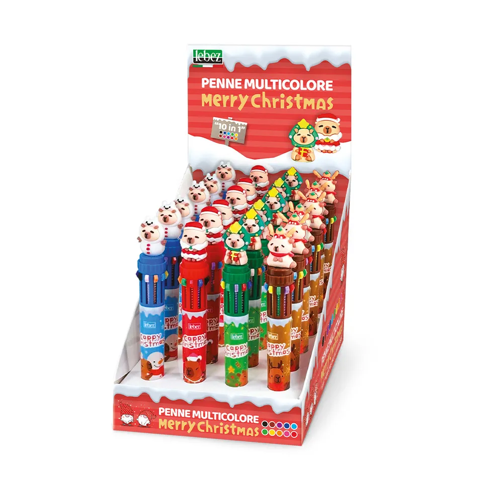 lebez-cappy-christmas-penna-10-in-1-multicolore image 1
