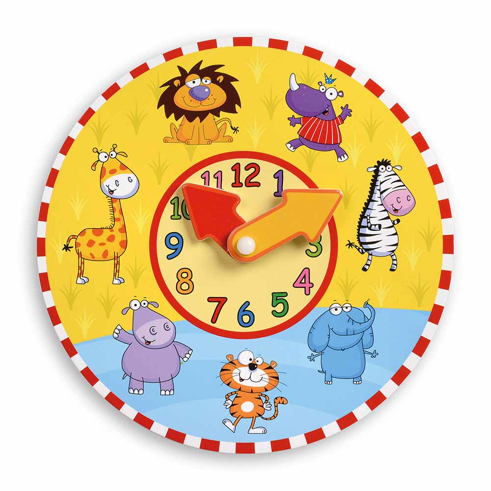 lebez-orologio-didattico-in-legno-decorato-2-soggetti image 2