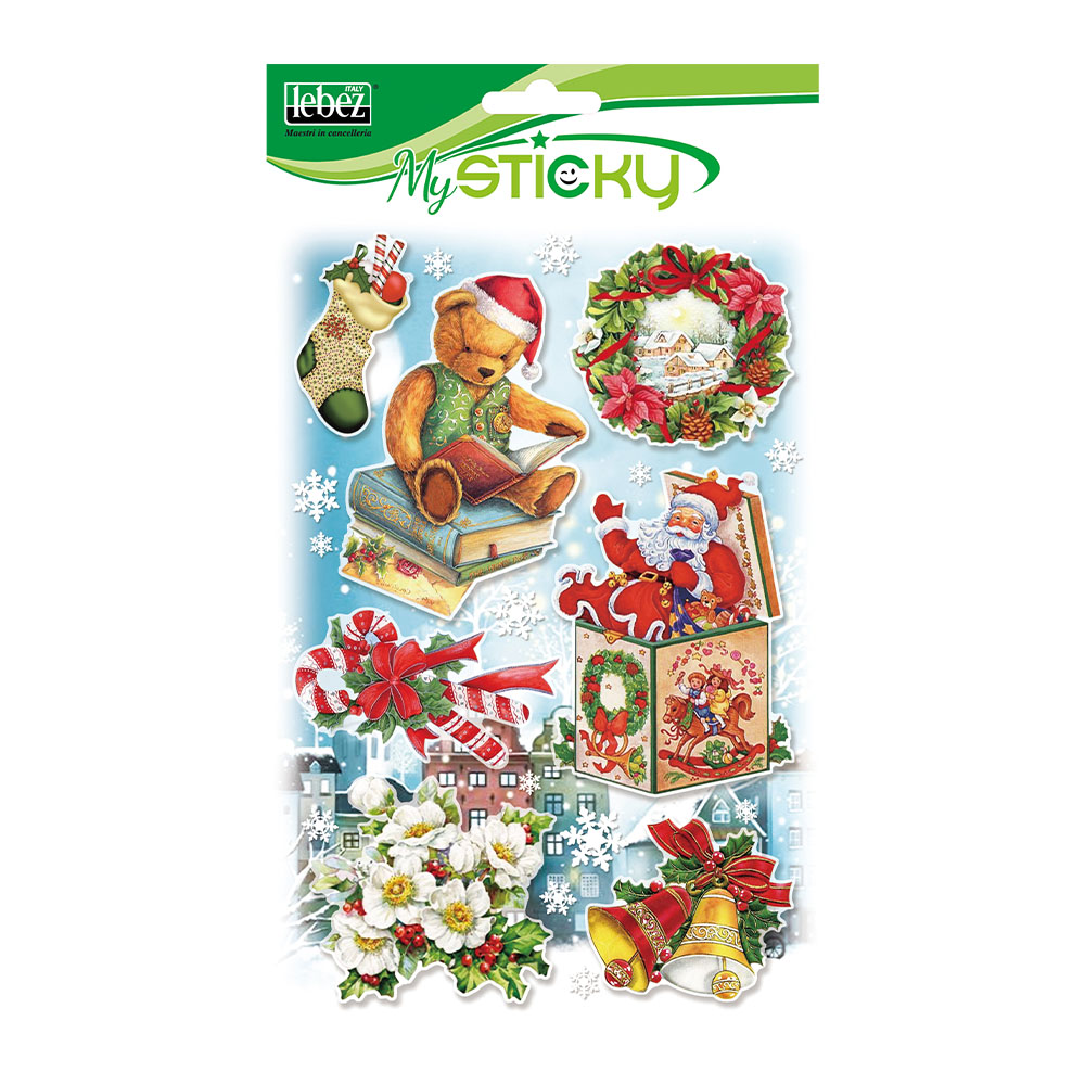 lebez-christmas-stickers-adesivi-natalizi-blister-4-soggetti image 2