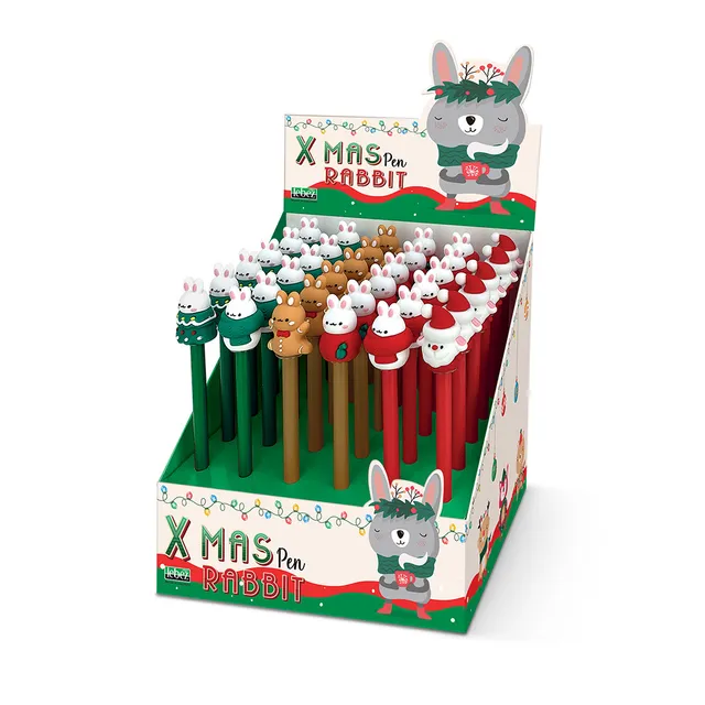 lebez-penna-rabbit-christmas-espositore-36-pezzi image 1