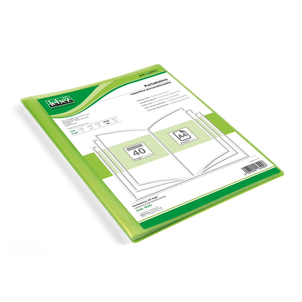 lebez-display-book-a4-50-buste-finitura-rigata image 4