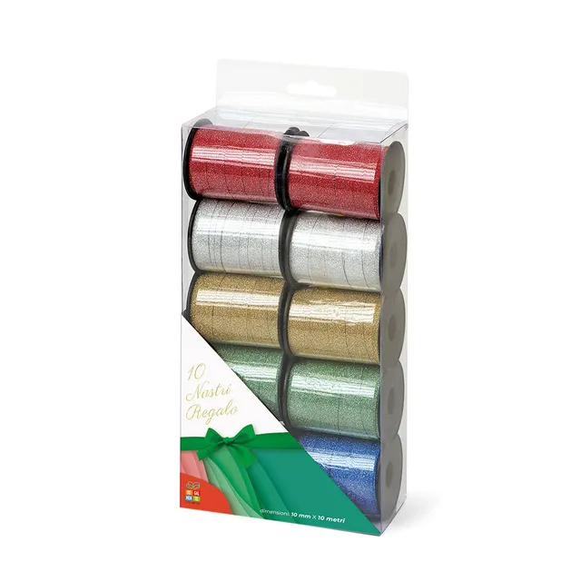 lebez-nastro-glitter-10-m-decorazione-regalo image 1