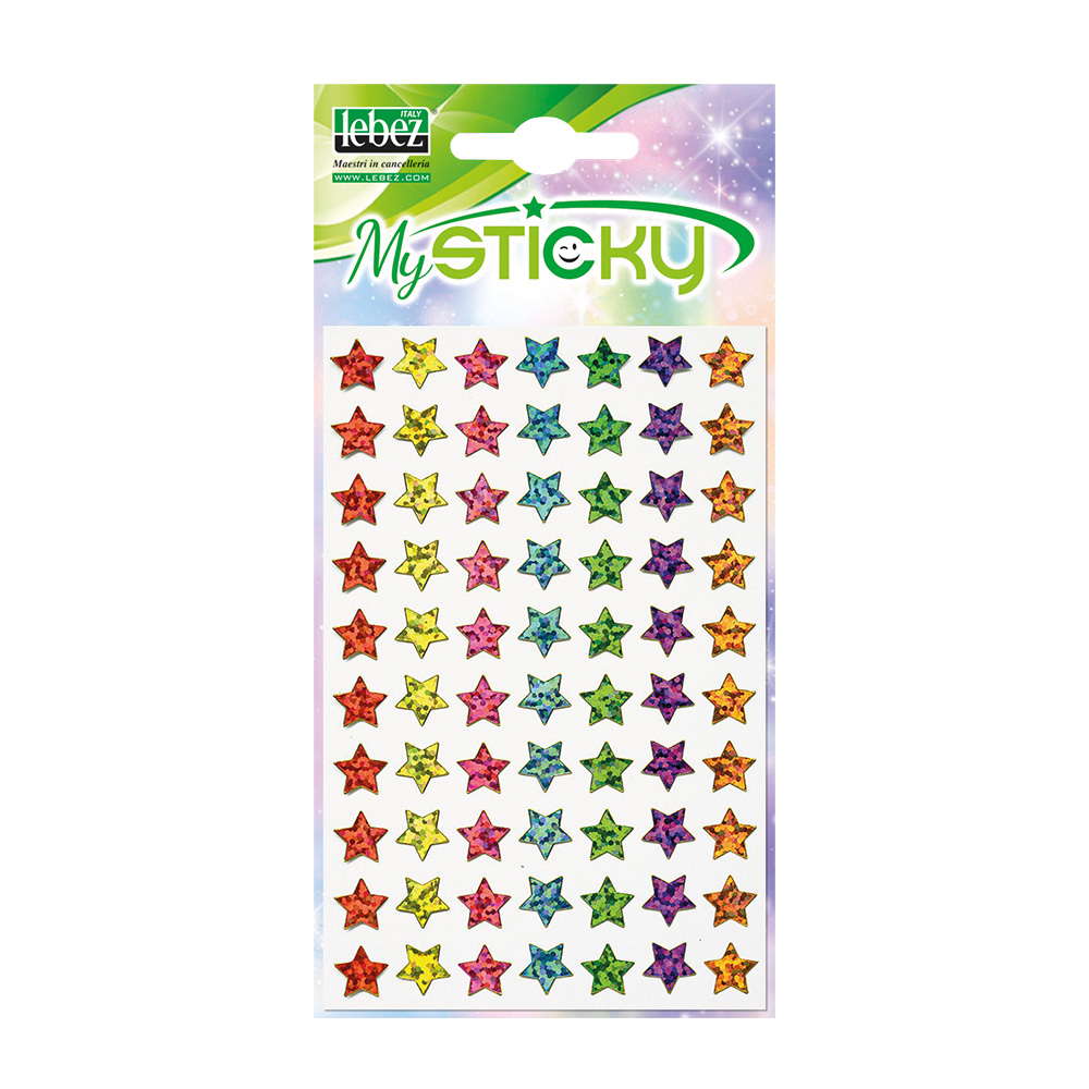 lebez-stickers-3d-stelline-olografiche image 1