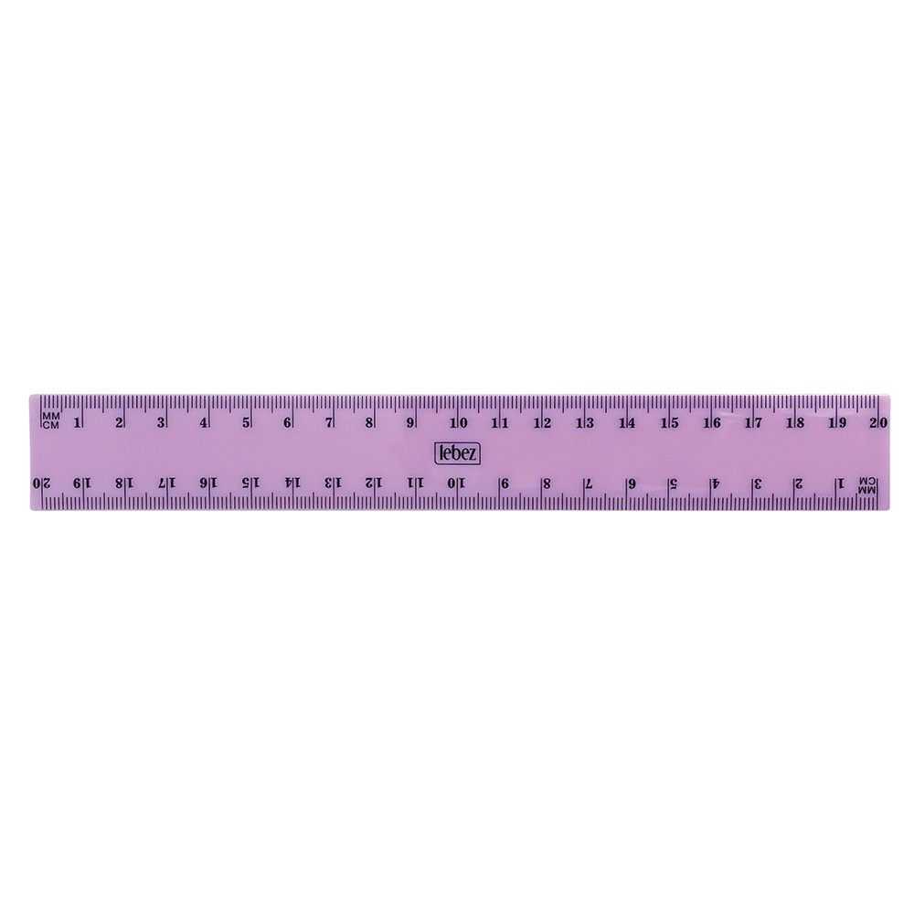 lebez-righello-20-cm-pastel-righello-in-plastica image 3