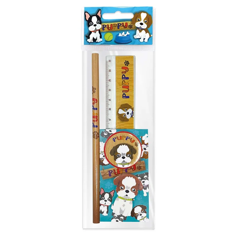 lebez-puppy-school-set-5-pezzi-per-scuola image 1