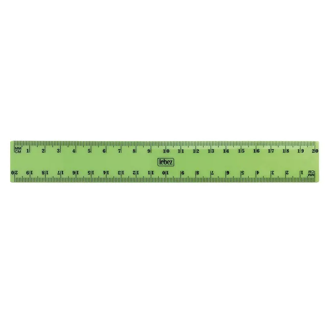 lebez-righello-20-cm-pastel-righello-in-plastica image 1