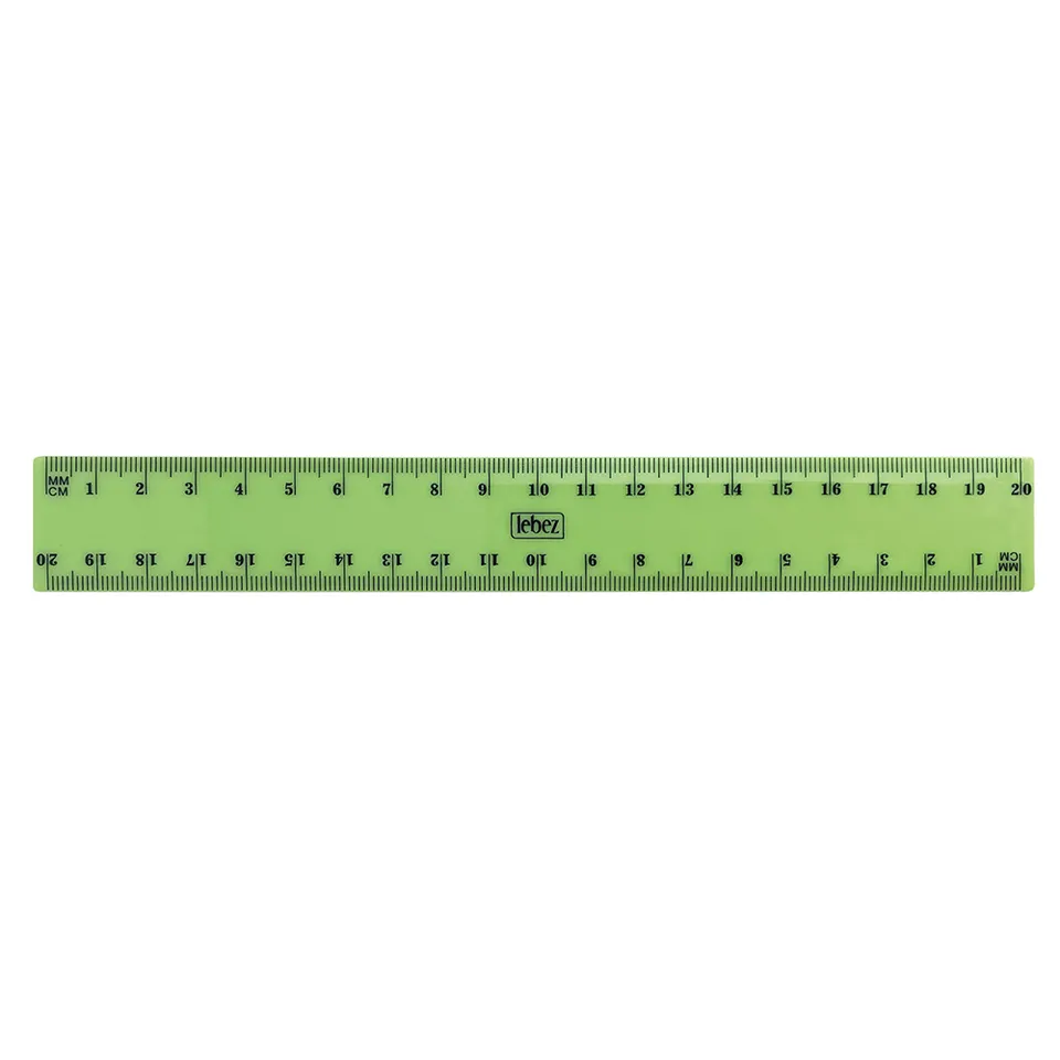 lebez-righello-20-cm-pastel-righello-in-plastica image 1