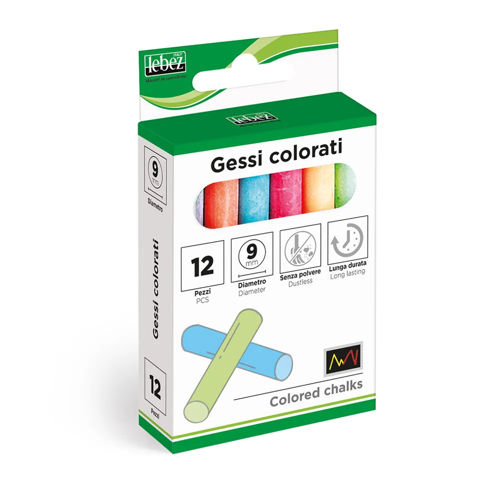 lebez-gessi-colorati-diametro-9-mm-da-12-pezzi image 1