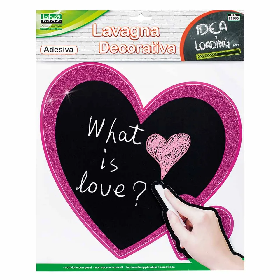 lebez-lavagna-adesiva-sagomata-nera-3-soggetti image 1