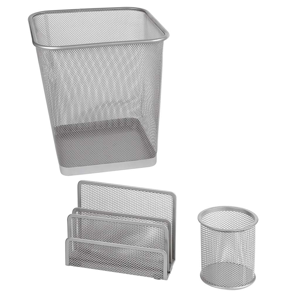 lebez-mesh-desk-set-6-pezzi-in-rete-metallica image 5