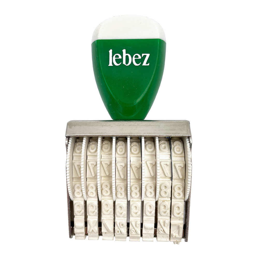 lebez-numbering-stamp-timbro-numeratore-5-cm image 2