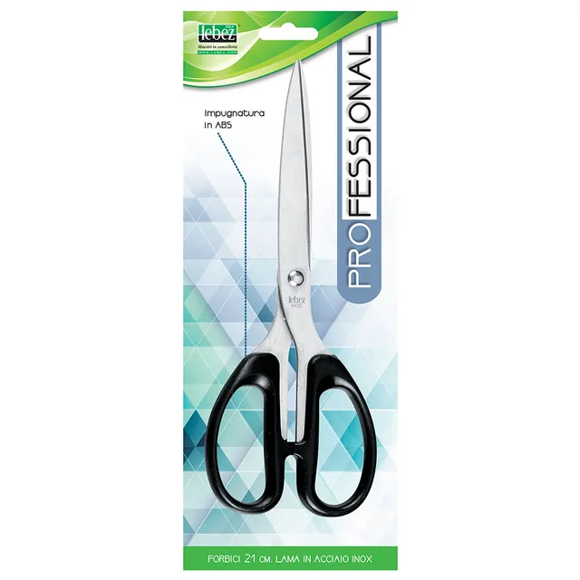 lebez-forbici-acciaio-inox-21-cm-con-impugnatura-abs image 1