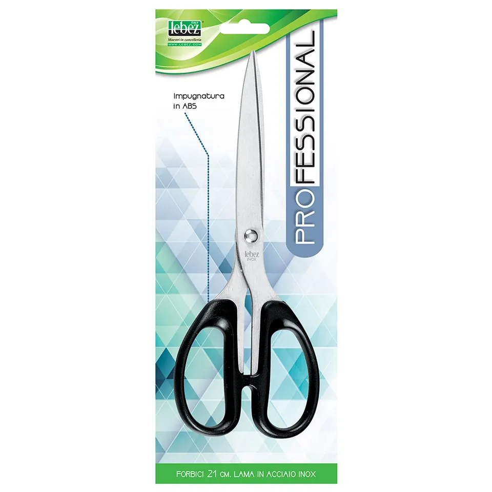 lebez-forbici-acciaio-inox-21-cm-con-impugnatura-abs image 1