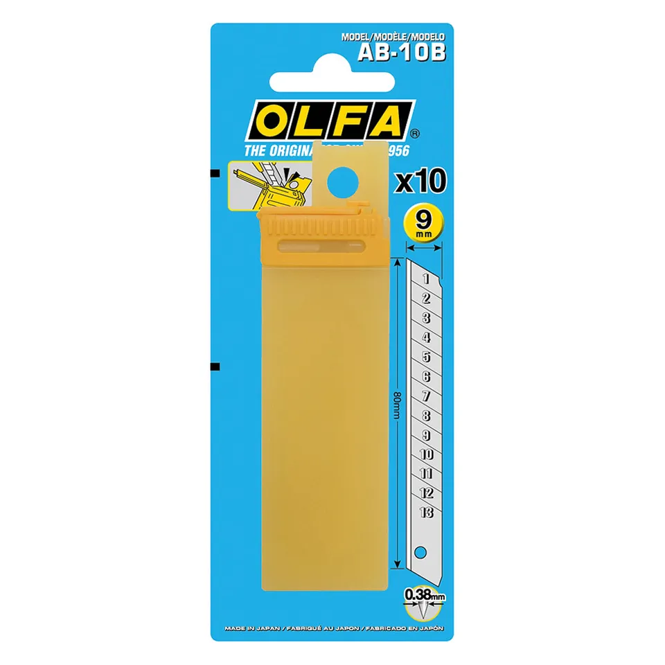 olfa-lama-di-ricambio-segmentata-9-mm-blister-10-lame-lebez image 1
