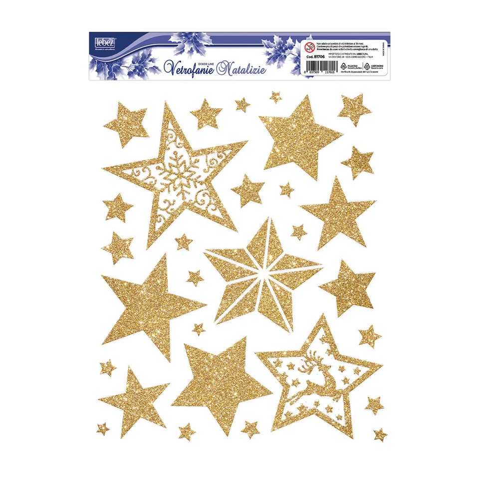 lebez-vetrofanie-natalizie-glitterate-foglio-30x37-cm image 1