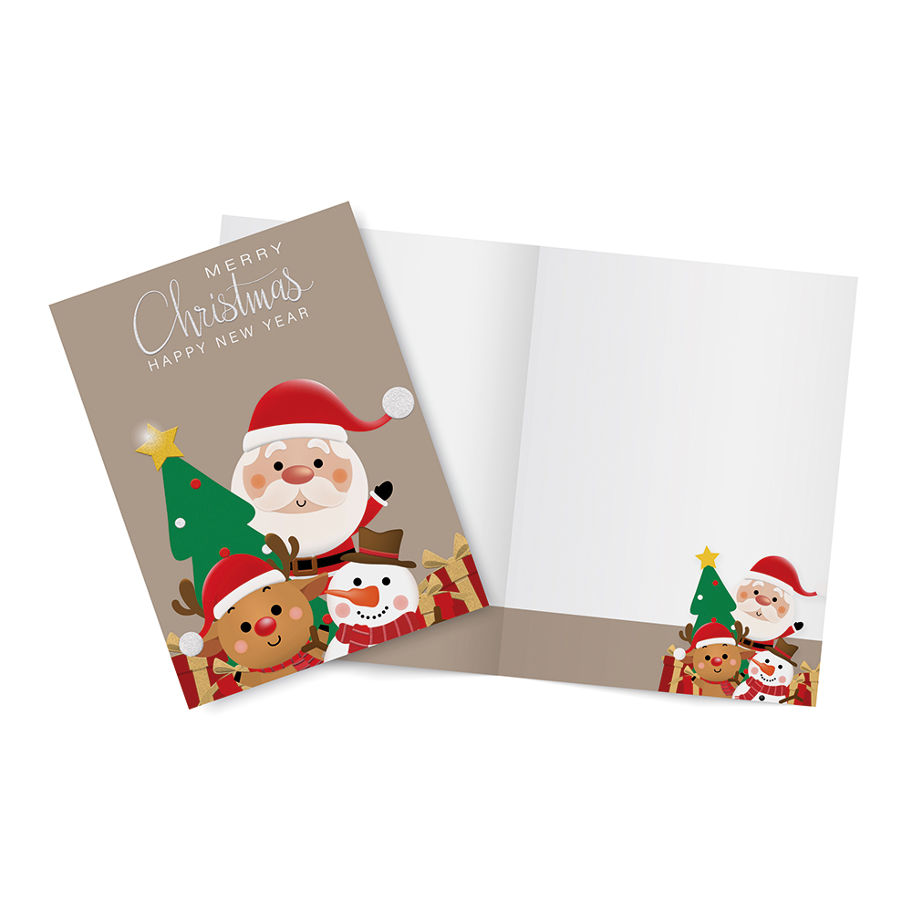 lebez-espositore-biglietti-natale-glitterati-con-busta-60-pezzi image 4