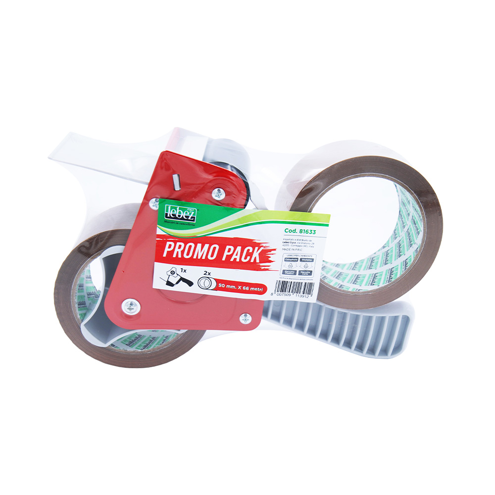 lebez-dispenser-per-nastro-da-imballo-con-2-nastri-avana image 1