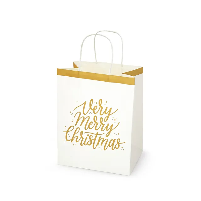 lebez-merry-christmas-shopper-media-con-biglietto-25-4x30-5x12-7-cm image 1