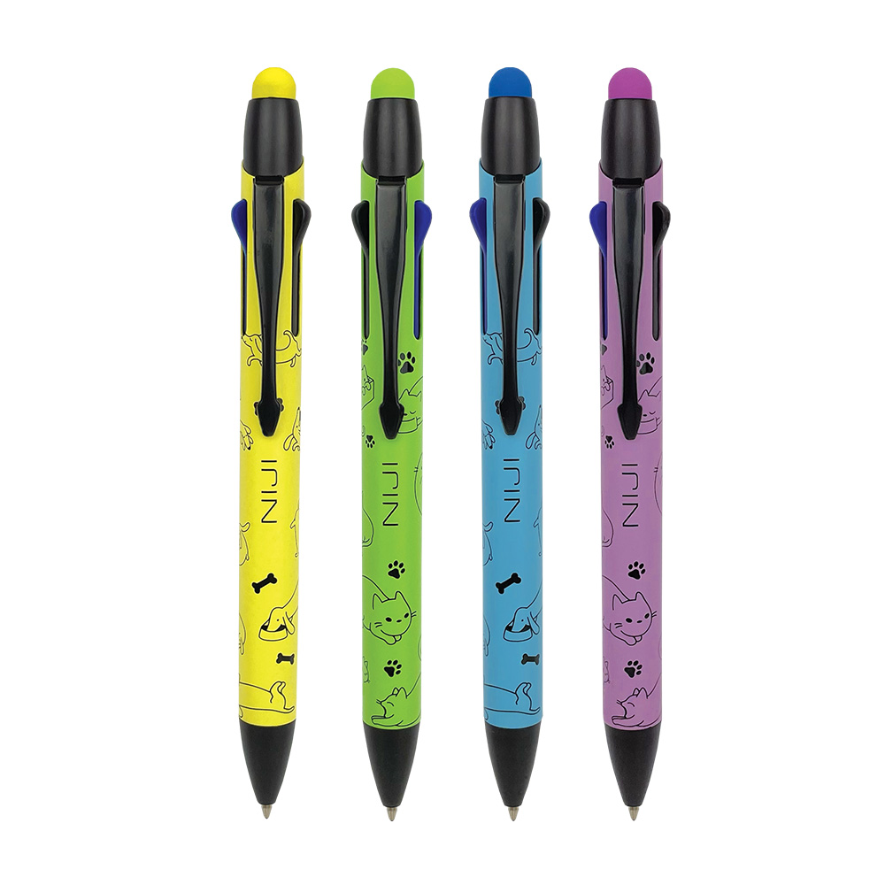 lebez-penna-multifunzione-touch-3-in-1-furry-friends-fusto-metallo image 3